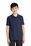 Port Authority Youth Silk Touch Polo | Navy