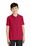 Port Authority Youth Silk Touch Polo | Red