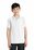 Port Authority Youth Silk Touch Polo | White