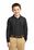 Port Authority Youth Long Sleeve Silk Touch Polo | Black