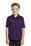 Port Authority Youth Silk Touch Performance Polo | Bright Purple