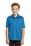 Port Authority Youth Silk Touch Performance Polo | Brilliant Blue