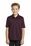 Port Authority Youth Silk Touch Performance Polo | Maroon