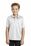 Port Authority Youth Silk Touch Performance Polo | White