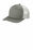 Port Authority Youth Snapback Trucker Cap | Heather Grey/ White