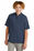 New Era  Youth Cage Short Sleeve 1/4-Zip Jacket | True Navy