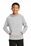 Sport-Tek Youth PosiCharge Electric Heather Fleece Hooded Pullover | Silver Electric
