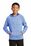 Sport-Tek Youth PosiCharge Electric Heather Fleece Hooded Pullover | True Royal Electric