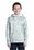 Sport-Tek Youth Sport-Wick CamoHex Fleece Hooded Pullover | White