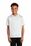Sport-Tek  Youth Sport-Wick  Fleece Short Sleeve Hooded Pullover | White