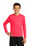 Sport-Tek Youth Long Sleeve PosiCharge Competitor Tee | Hot Coral