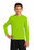 Sport-Tek Youth Long Sleeve PosiCharge Competitor Tee | Lime Shock