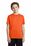 Sport-Tek Youth Heather Contender Tee | Deep Orange Heather