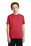 Sport-Tek Youth Heather Contender Tee | Scarlet Heather