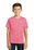 Sport-Tek Youth PosiCharge Electric Heather Tee | Power Pink Electric