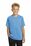 Sport-Tek  Youth PosiCharge  Tri-Blend Wicking Raglan Tee | Pond Blue Heather