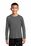 Sport-Tek  Youth Posi-UV Pro Long Sleeve Tee | Dark Smoke Grey