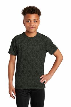 Sport-Tek  Youth Digi Camo Tee