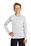 Sport-Tek  Youth Long Sleeve Rashguard Tee | White