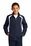 Sport-Tek Youth Colorblock Raglan Jacket | True Navy/ White