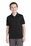 Sport-Tek Youth PosiCharge RacerMesh Polo | Black