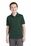 Sport-Tek Youth PosiCharge RacerMesh Polo | Dark Forest Green