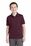 Sport-Tek Youth PosiCharge RacerMesh Polo | Maroon