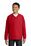 Sport-Tek Youth V-Neck Raglan Wind Shirt | True Red