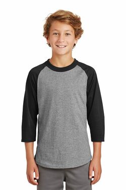 Sport-Tek Youth Colorblock Raglan Jersey