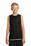 Sport-Tek Youth PosiCharge Mesh Reversible Sleeveless Tee | Black