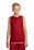 Sport-Tek Youth PosiCharge Mesh Reversible Sleeveless Tee | True Red