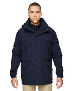 Men's 3-in-1 Parka with Dobby Trim