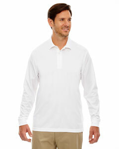 Men's Pinnacle Performance Long-Sleeve Piqué Polo