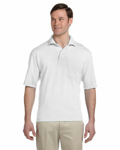 5.6 oz., 50/50 Jersey Pocket Polo with SpotShield™