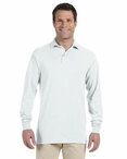 5.6 oz., 50/50 Long-Sleeve Jersey Polo with SpotShield™