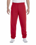 9.5 oz., 50/50 Super Sweats® NuBlend® Fleece Pocketed Sweatpants