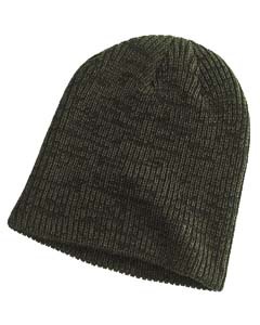 Ribbed Marled Beanie