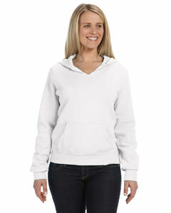 Ladies' 10 oz. Garment-Dyed Front-Slit Pullover Hood