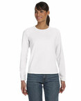 Ladies' Ringspun Garment-Dyed Long-Sleeve T-Shirt
