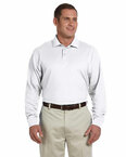 Men's Pima Piqué Long-Sleeve Polo