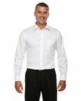 Men's Tall Crown Collection™ Solid Long-Sleeve Stretch Twill