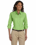 Ladies' Three-Quarter Sleeve Stretch Poplin Blouse