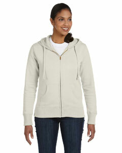 Ladies' 9 oz. Organic/Recycled Full-Zip Hood