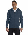 Men's 7 oz. Organic/Recycled Heathered Full-Zip Hood