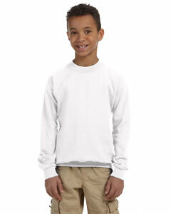 Heavy Blend™ Youth 8 oz., 50/50 Fleece Crew