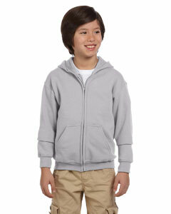 Heavy Blend™ Youth 8 oz., 50/50 Full-Zip Hood