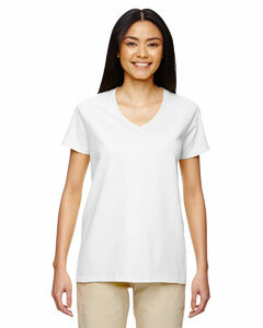 Heavy Cotton™ Ladies' 5.3 oz. V-Neck T-Shirt