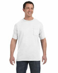 6.1 oz. Tagless® ComfortSoft® Pocket T-Shirt