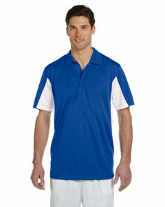 Men's Side Blocked Micro-Piqué Polo