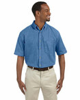 Men's 6.5 oz. Short-Sleeve Denim Shirt